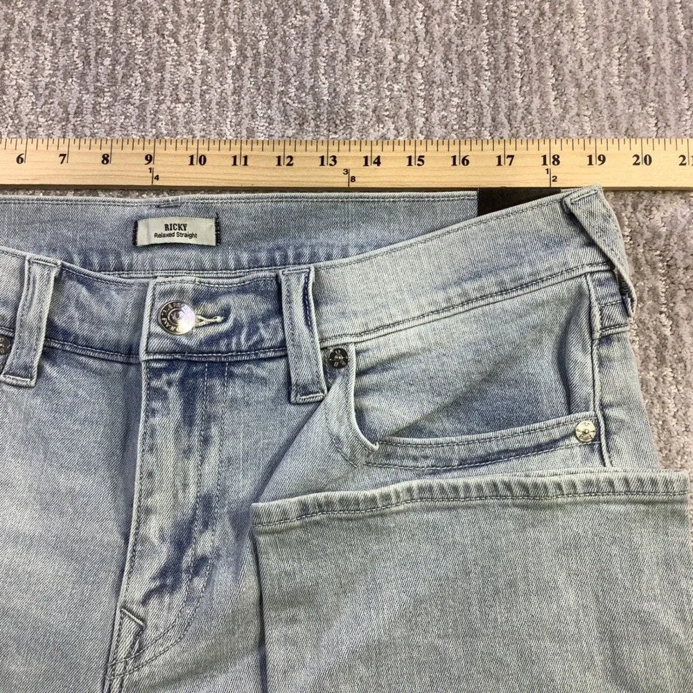 True Religion Ricky Relaxed Straight Jeans Size 36 x 34 (Actual 38 x 34 NWT)